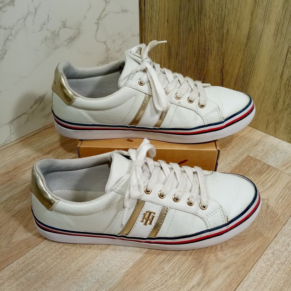 TOMMY HILFIGER SHOE White Womens 9‎ M Fenti